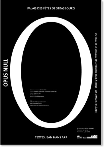 Affiche A4 Opus Null